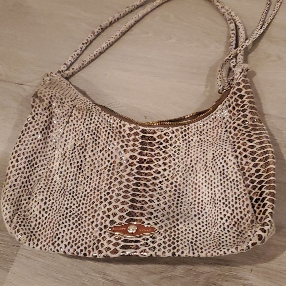 Elliott Lucca Tan Shoulder Bag